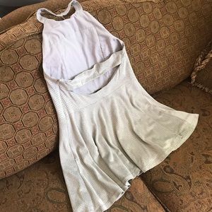 Grey Faux Suede Mini Dress